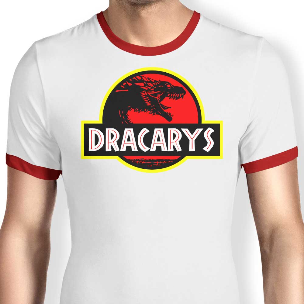 Dracarys Park - Ringer T-Shirt Hoodie, Sweatshirt | CiraTrend.com (Image 3)