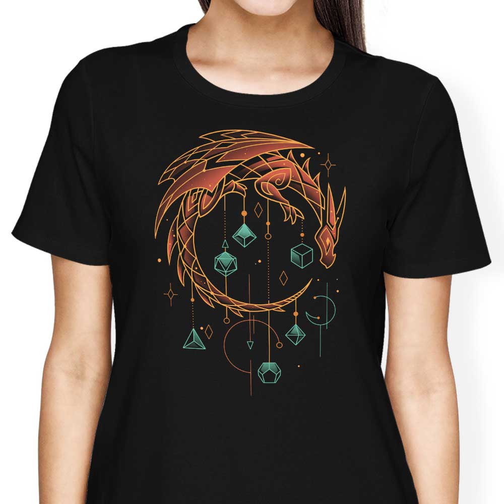 Draconic Dice Keeper - Women's Apparel T-Shirts, Hoodie, Sweatshirt | CiraTrend.com (Image 3)
