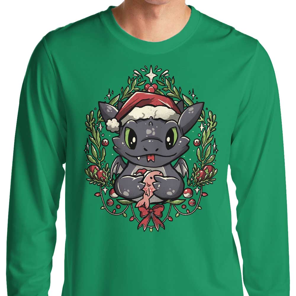 Dragon Christmas - Long Sleeve T-Shirt Hoodie, Sweatshirt | CiraTrend.com (Image 1)