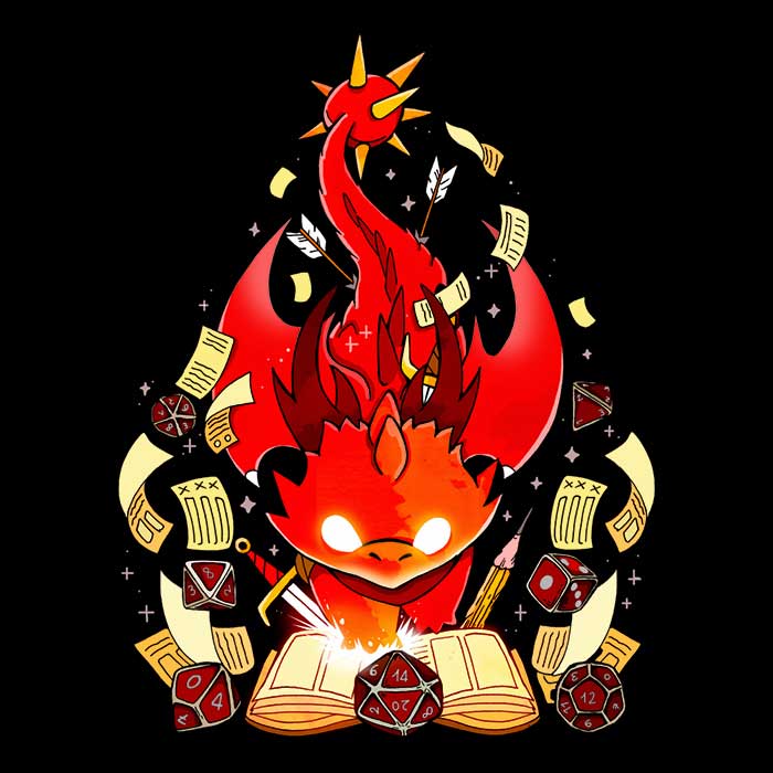 Dragon Dice Set - Youth Apparel T-Shirts, Hoodie, Sweatshirt | CiraTrend.com (Image 2)