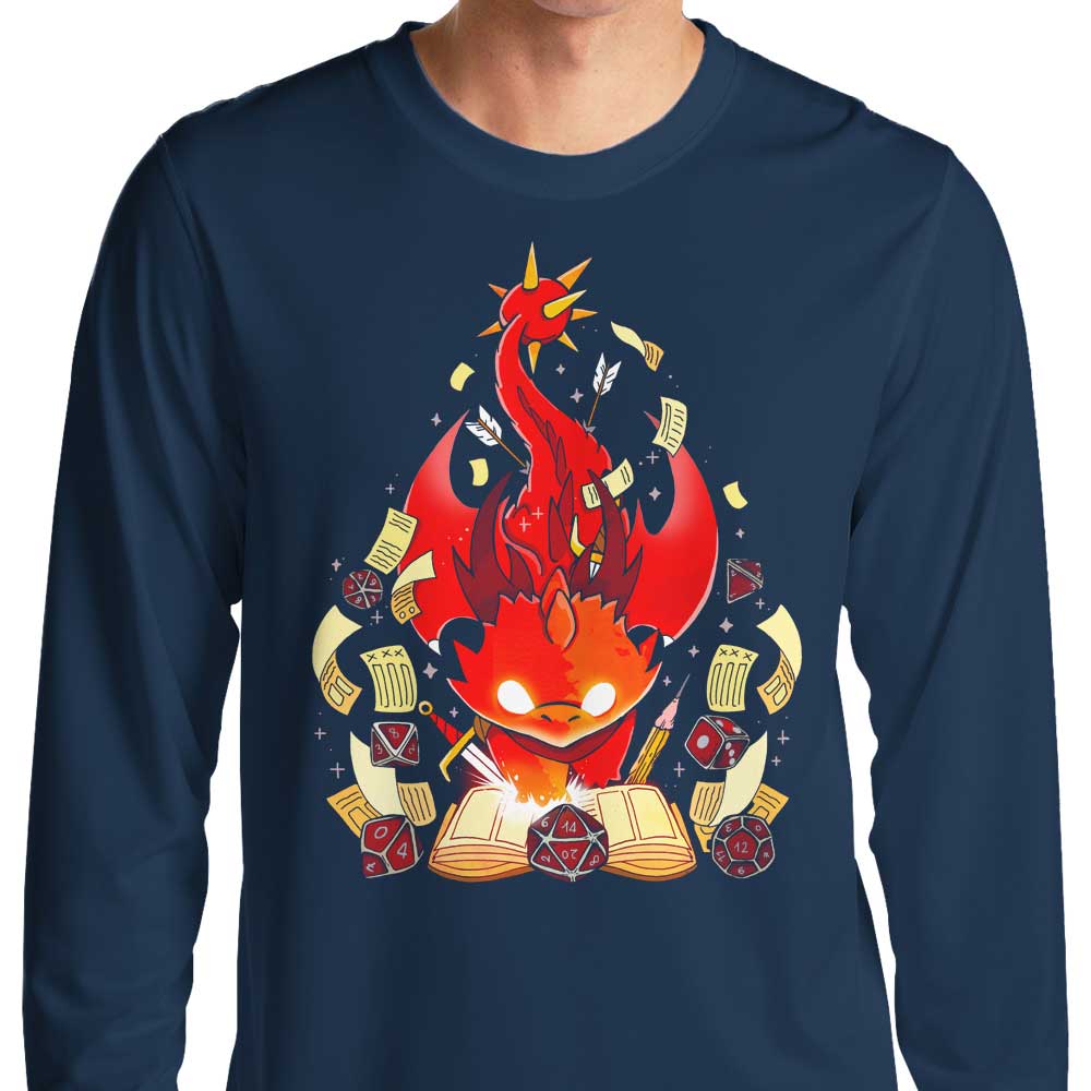 Dragon Dice Set - Long Sleeve T-Shirt Hoodie, Sweatshirt | CiraTrend.com (Image 3)
