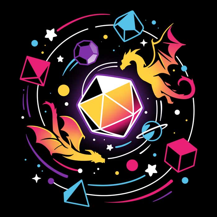 Dragon Dice Solar System Long Sleeve T-Shirts, Hoodie, Sweatshirt