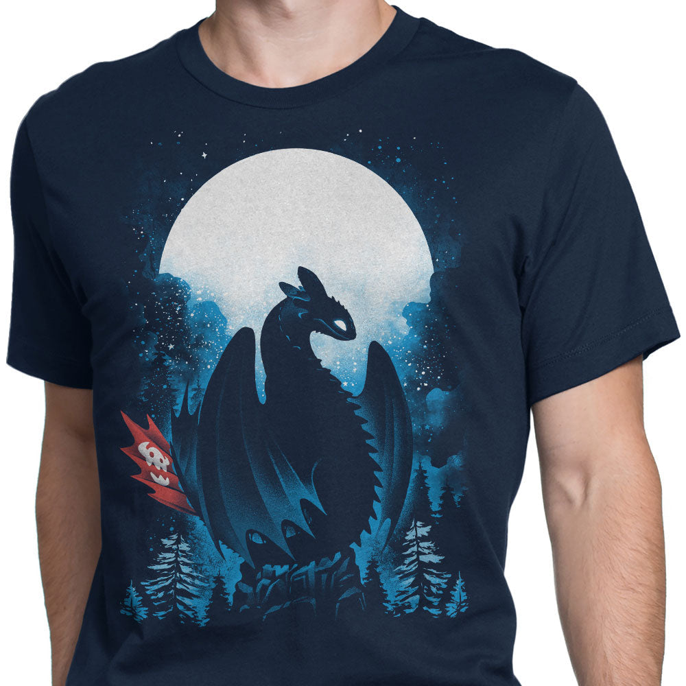 Dragon in the Moonlight - Men's Apparel T-Shirts, Hoodie, Sweatshirt | CiraTrend.com (Image 4)