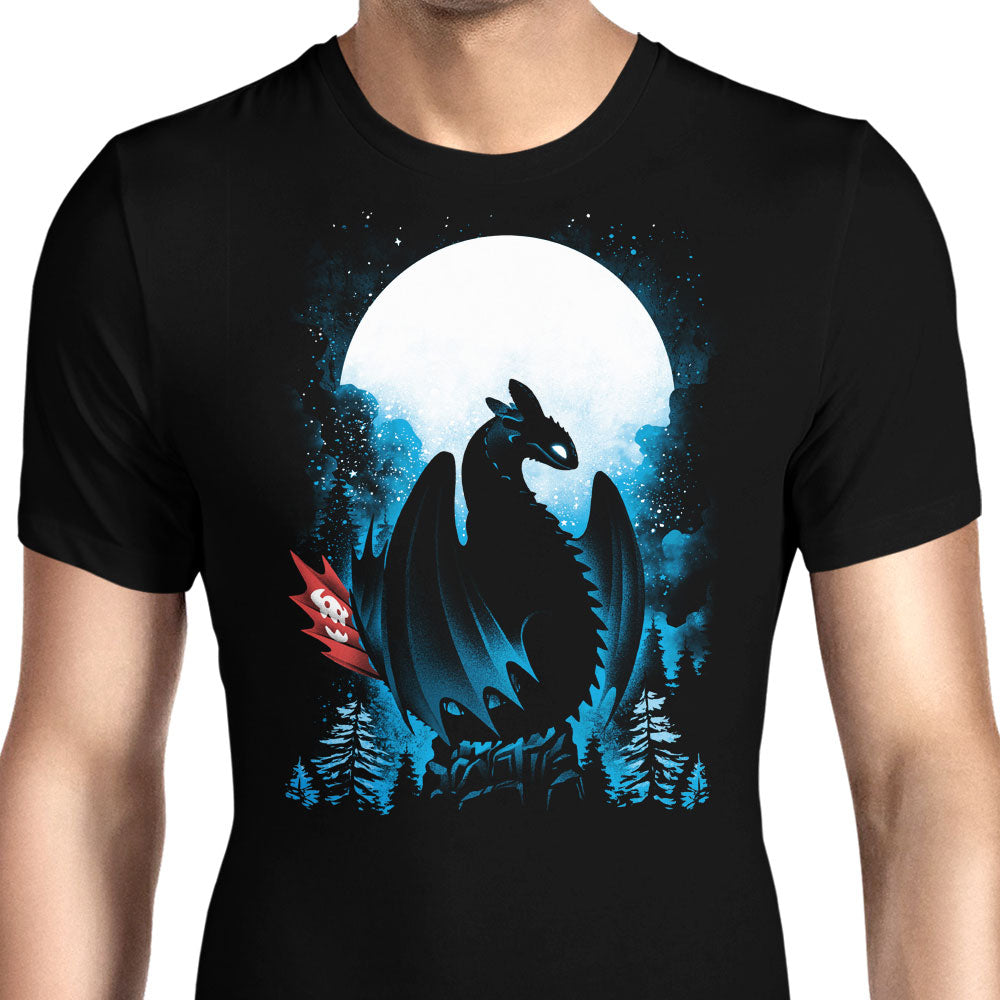 Dragon in the Moonlight - Men's Apparel T-Shirts, Hoodie, Sweatshirt | CiraTrend.com (Image 1)