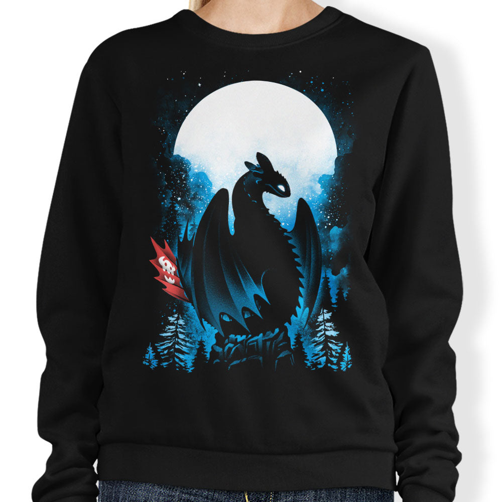 Dragon in the Moonlight - Sweatshirt T-Shirts, Hoodie | CiraTrend.com (Image 1)
