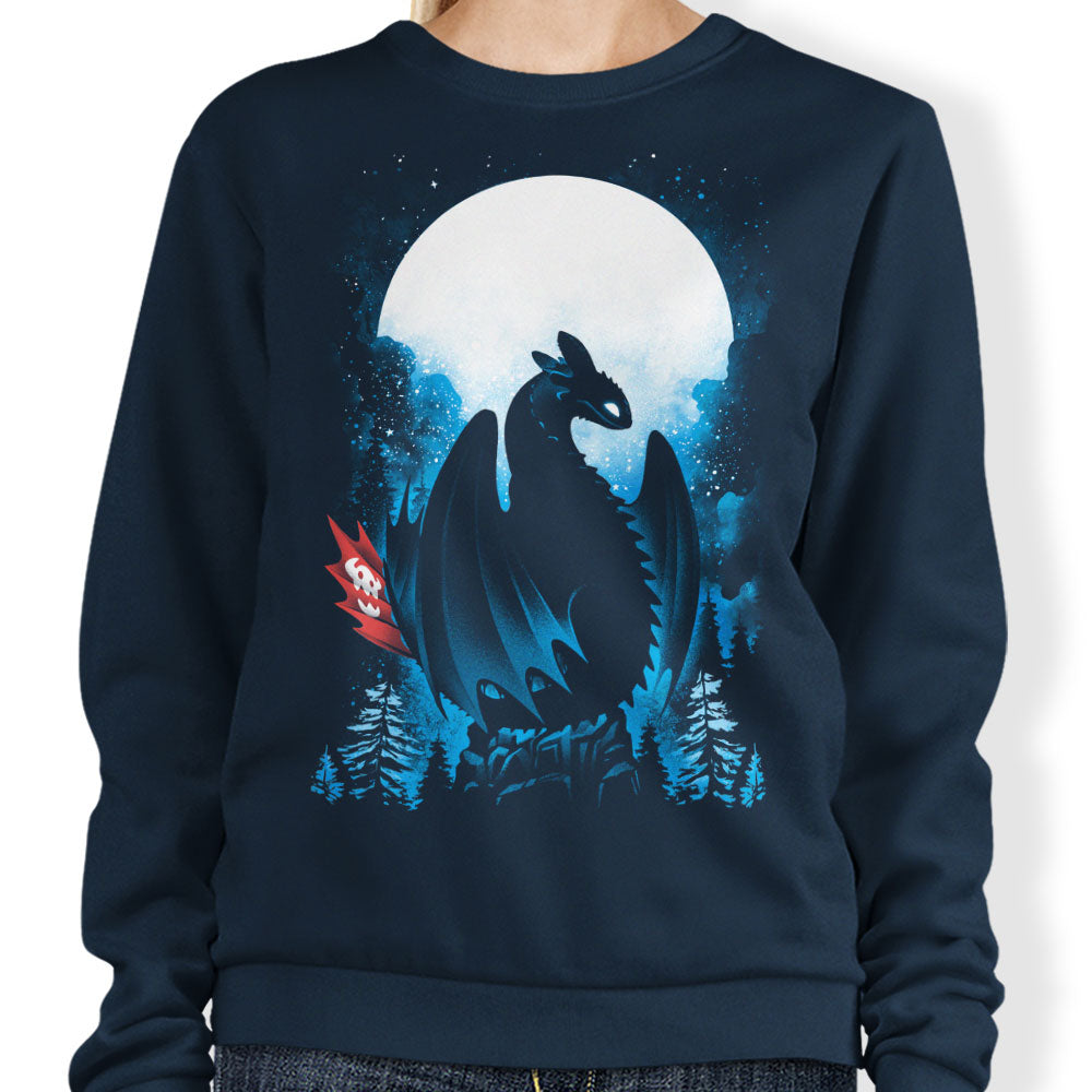 Dragon in the Moonlight - Sweatshirt T-Shirts, Hoodie | CiraTrend.com (Image 3)
