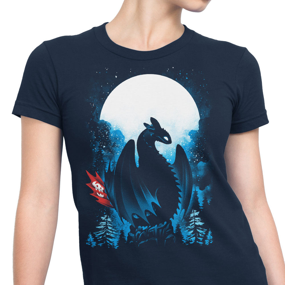 Dragon in the Moonlight - Women's Apparel T-Shirts, Hoodie, Sweatshirt | CiraTrend.com (Image 4)