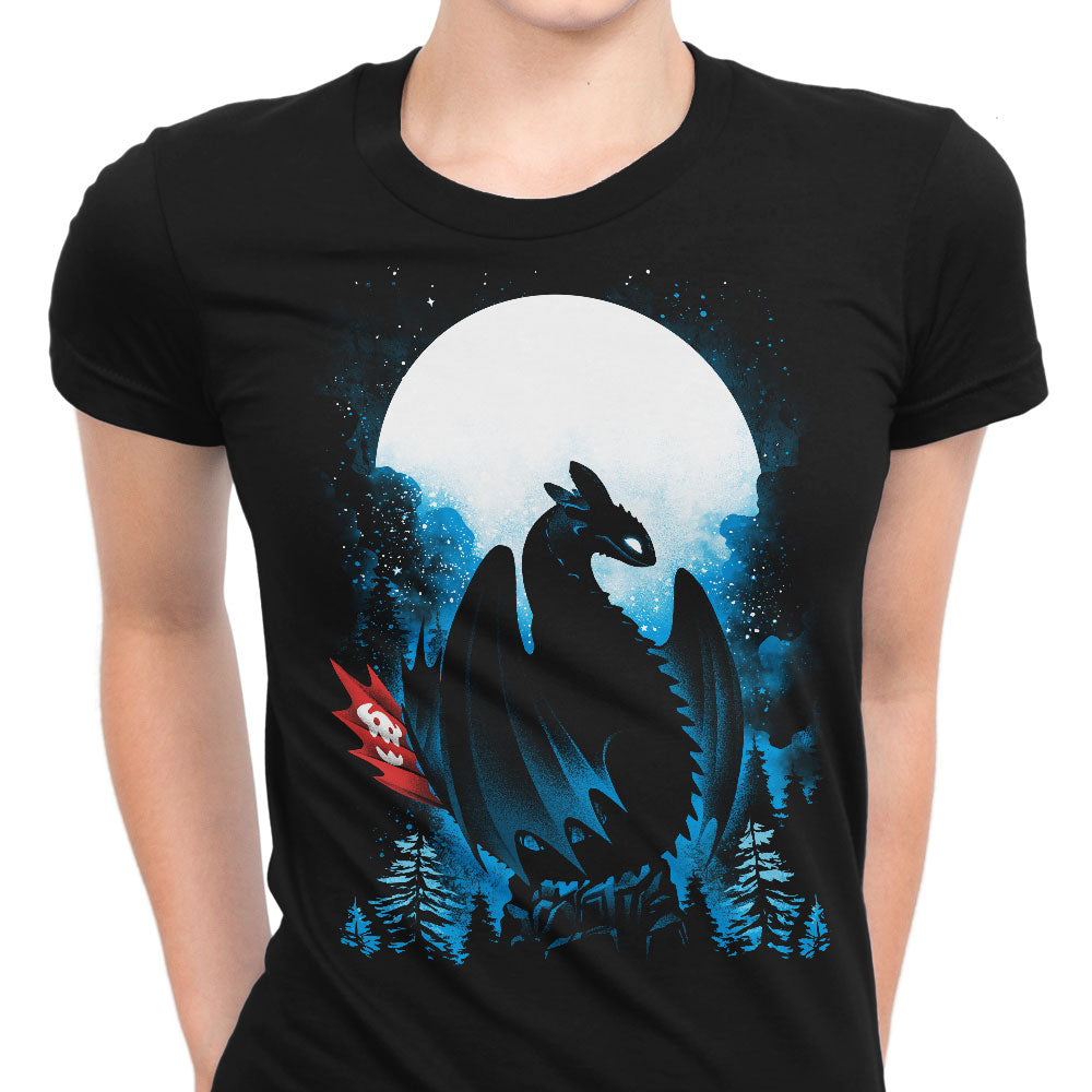 Dragon in the Moonlight - Women's Apparel T-Shirts, Hoodie, Sweatshirt | CiraTrend.com (Image 3)