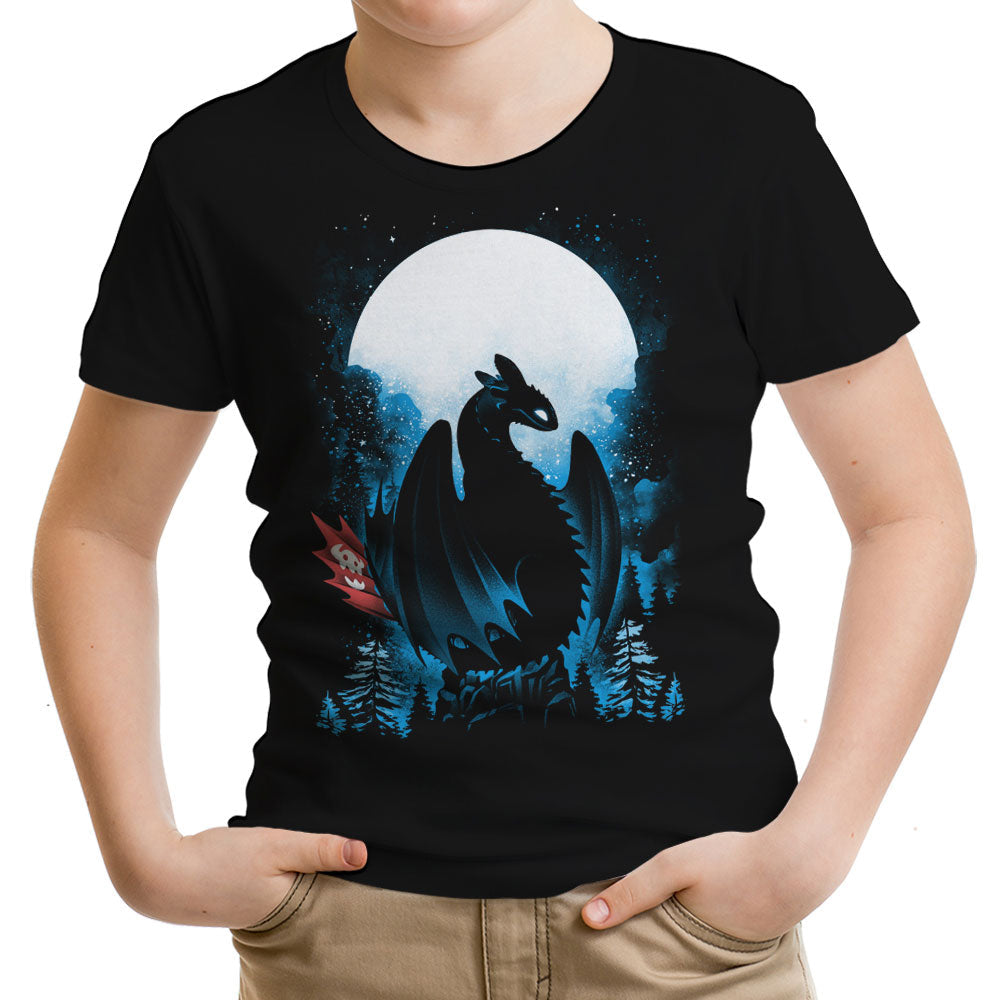 Dragon in the Moonlight - Youth Apparel T-Shirts, Hoodie, Sweatshirt | CiraTrend.com (Image 1)