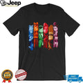 Dragon Quest Characters Vertical Panel Graphic T Shirt