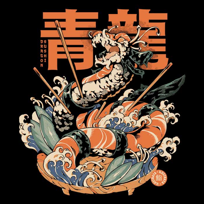 Dragon Sushi T-Shirts, Hoodie, Sweatshirt