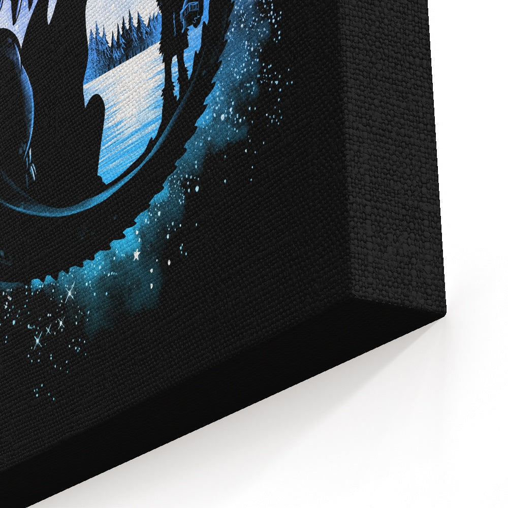 Dragons and Tees - Canvas Print Hoodie, Sweatshirt | CiraTrend.com (Image 3)
