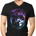 Dragons and Tees - Men's V-Neck Hoodie, Sweatshirt | CiraTrend.com (Image 1)