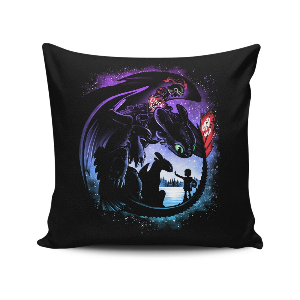 Dragons and Tees - Throw Pillow Hoodie, Sweatshirt | CiraTrend.com (Image 1)
