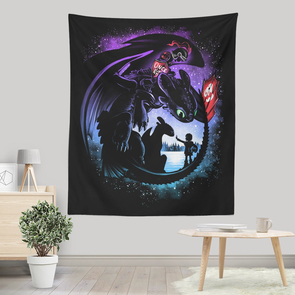 Dragons and Tees - Wall Tapestry Hoodie, Sweatshirt | CiraTrend.com (Image 1)