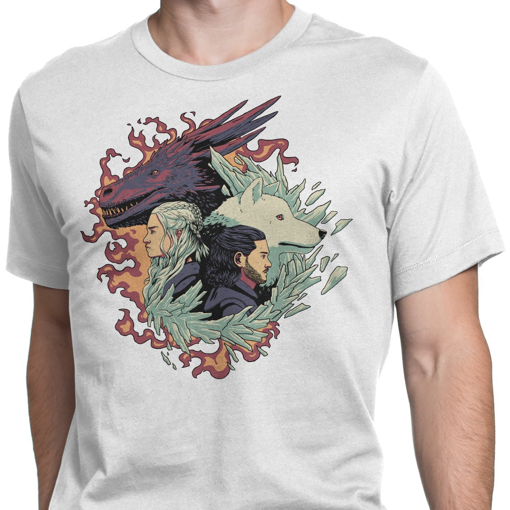 Dragons and Wolves - Men's Apparel T-Shirts, Hoodie, Sweatshirt | CiraTrend.com (Image 4)