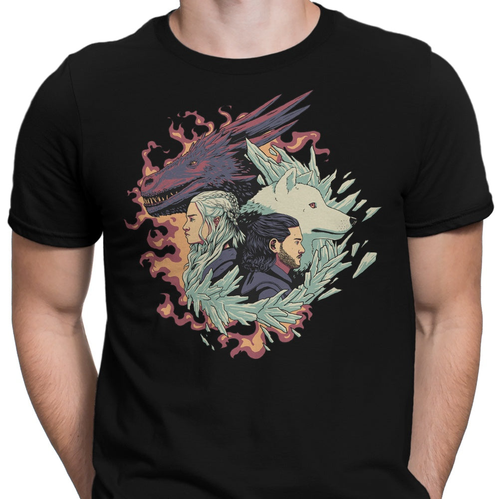 Dragons and Wolves - Men's Apparel T-Shirts, Hoodie, Sweatshirt | CiraTrend.com (Image 2)