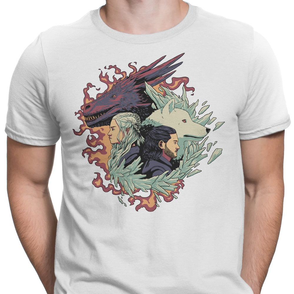 Dragons and Wolves - Men's Apparel T-Shirts, Hoodie, Sweatshirt | CiraTrend.com (Image 5)