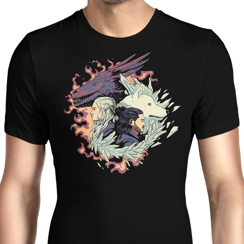 Dragons and Wolves - Men's Apparel T-Shirts, Hoodie, Sweatshirt | CiraTrend.com (Image 1)
