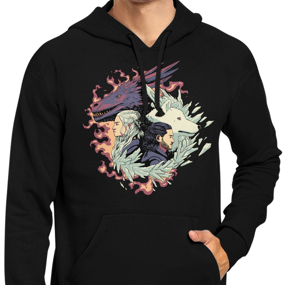 Dragons and Wolves - Hoodie T-Shirts, Sweatshirt | CiraTrend.com (Image 5)
