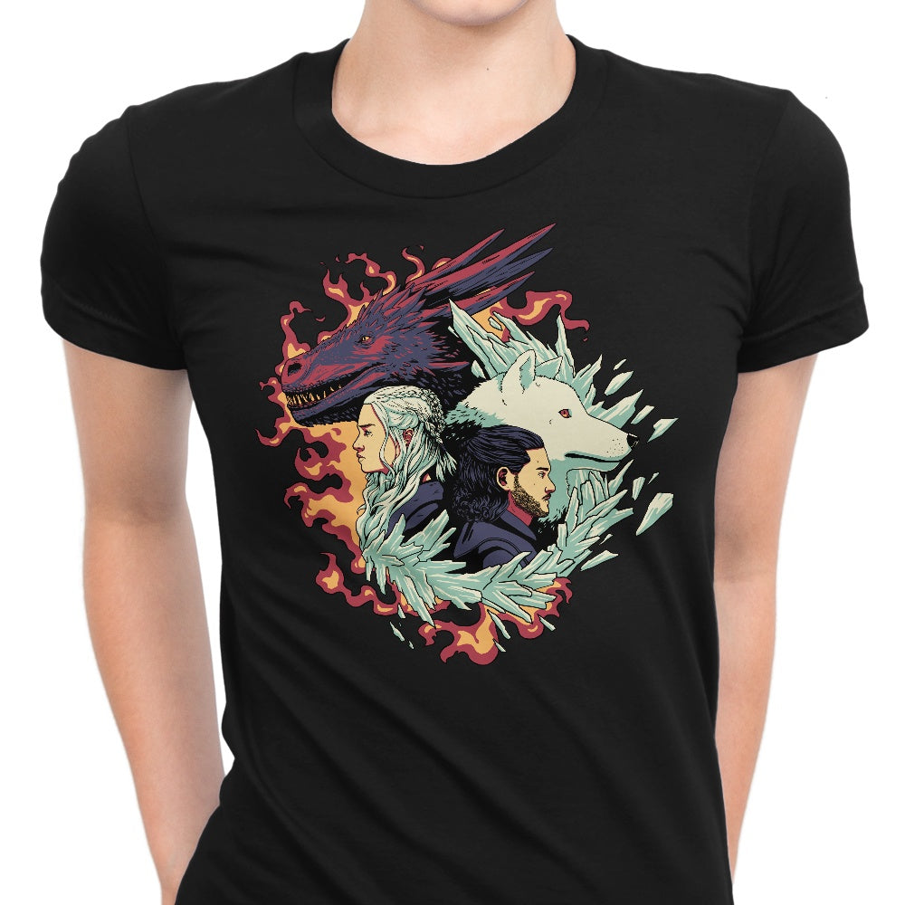 Dragons and Wolves - Women's Apparel T-Shirts, Hoodie, Sweatshirt | CiraTrend.com (Image 1)