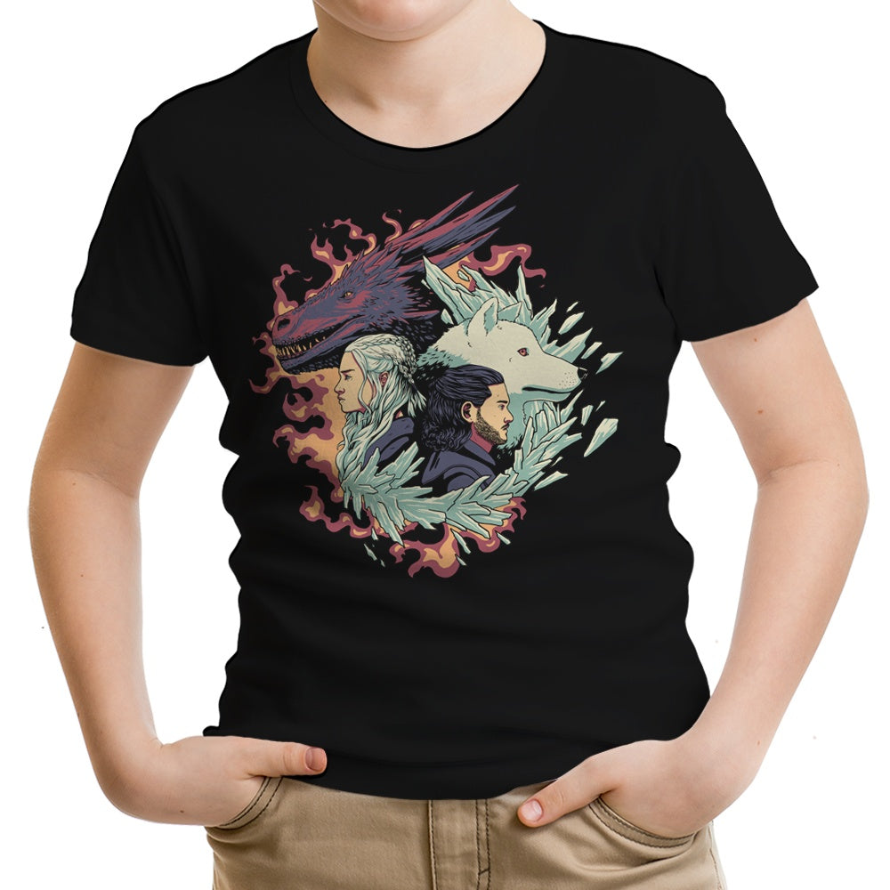 Dragons and Wolves - Youth Apparel T-Shirts, Hoodie, Sweatshirt | CiraTrend.com (Image 1)