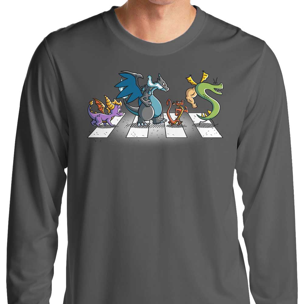 Dragons on Abbey Road - Long Sleeve T-Shirt Hoodie, Sweatshirt | CiraTrend.com (Image 1)