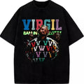 Drake 8AM IN CHARLOTTE For All The Dogs Virgil Tribute Graphic Black T-Shirt Hoodie, Sweatshirt | CiraTrend.com