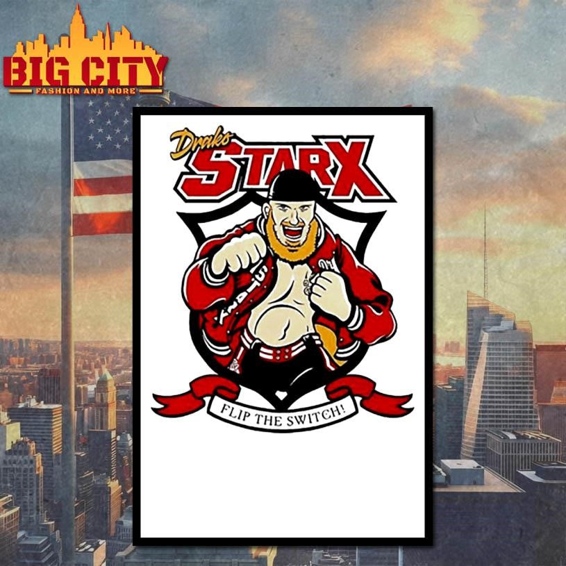 Draks Starx flip the switch shirt