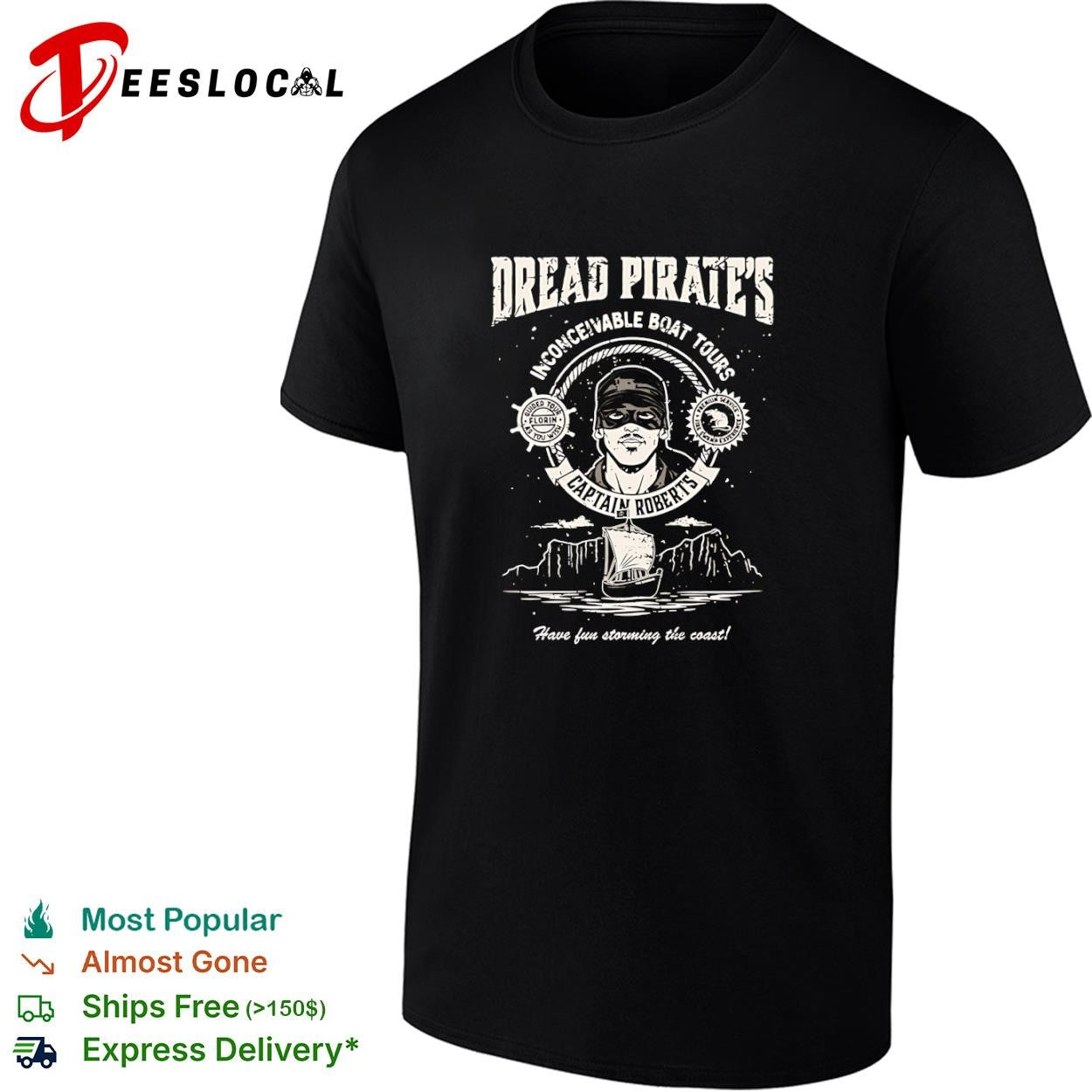 Dread Pirate’s Inconceivable Boat Tours shirt