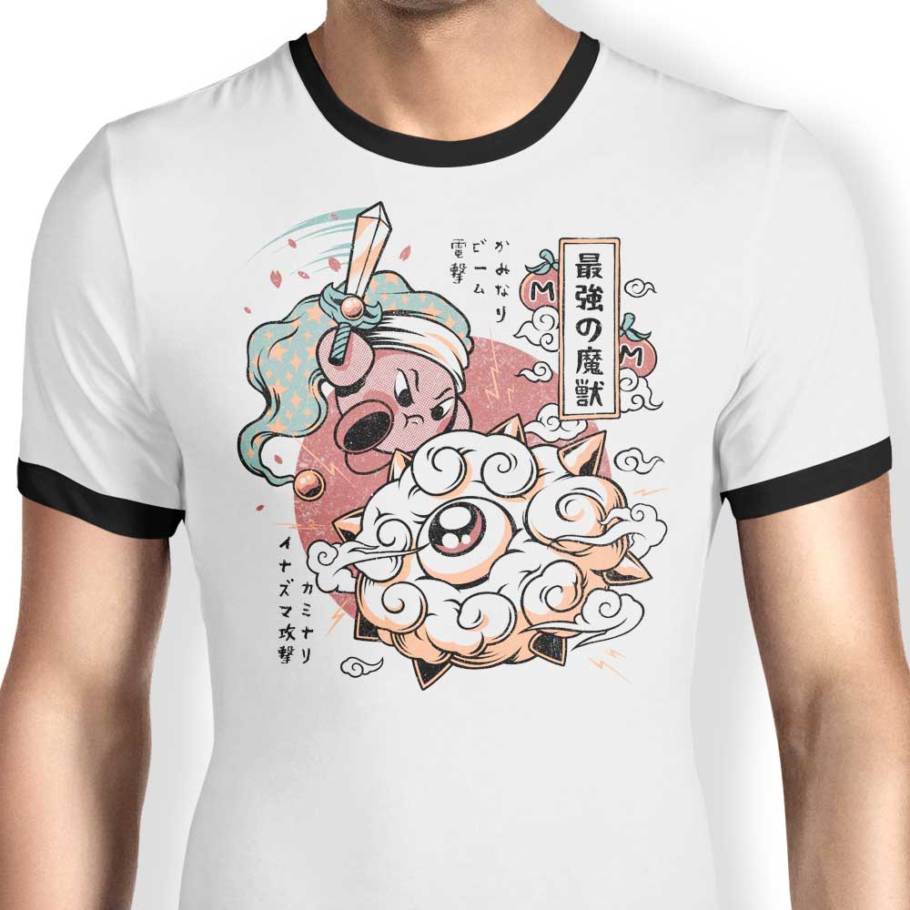 Dreamland Samurai - Ringer T-Shirt Hoodie, Sweatshirt | CiraTrend.com (Image 3)