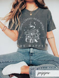Drink Coffee Read Books Be Happy Shirt, Coffee Lover T-Shirt, Bookish Shirt, Barista Tee, Bookworm Gift, Reading Shirt...