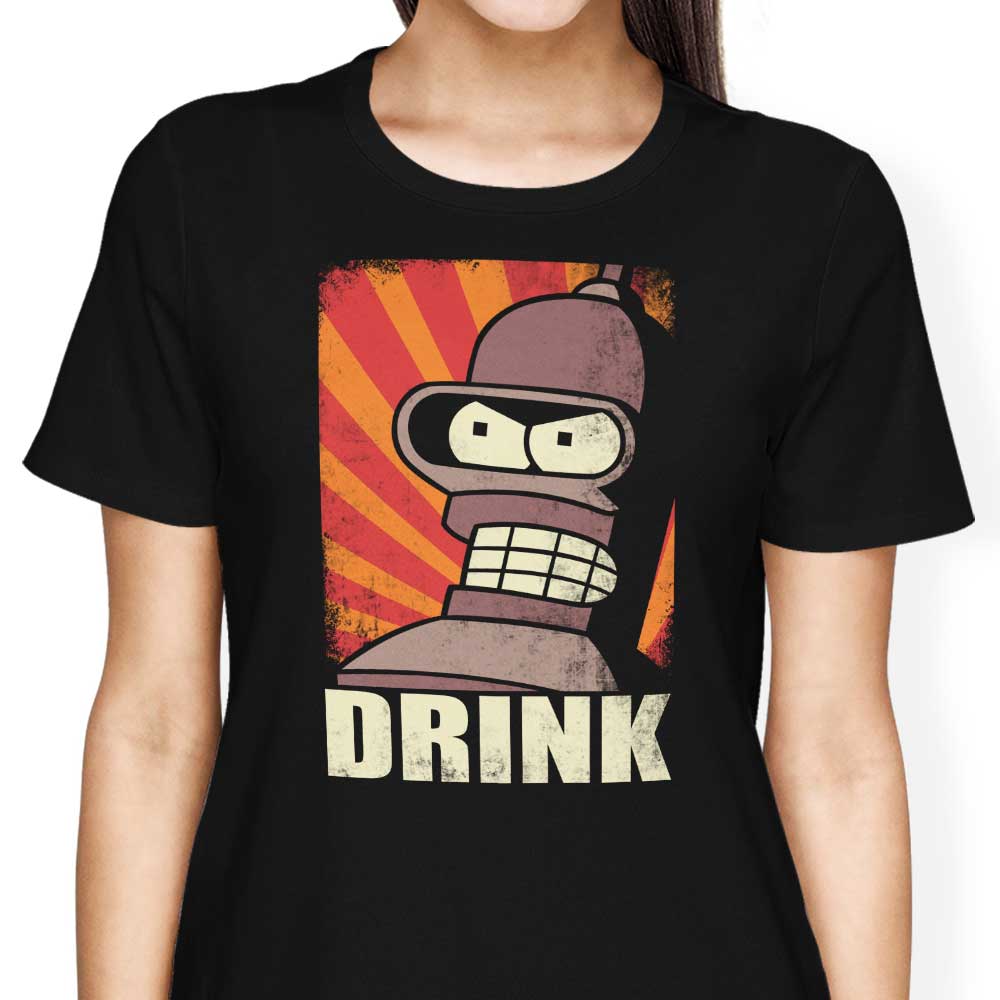Drink! - Women's Apparel T-Shirts, Hoodie, Sweatshirt | CiraTrend.com (Image 3)
