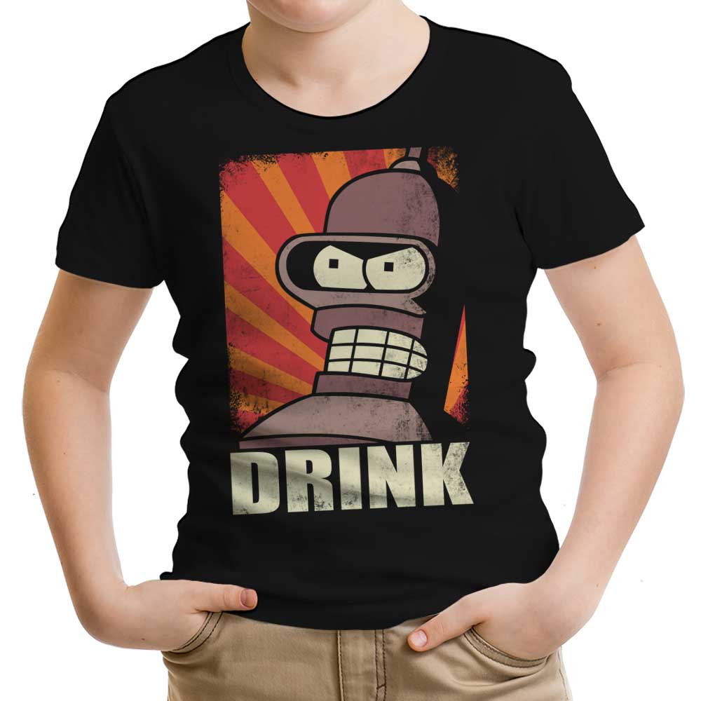 Drink! - Youth Apparel T-Shirts, Hoodie, Sweatshirt | CiraTrend.com (Image 1)