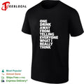 Drinking humor one drink away from telling everyone what I really think shirt