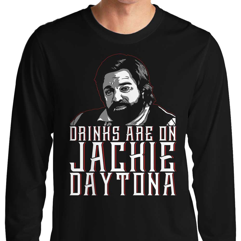 Drinks on Me - Long Sleeve T-Shirt Hoodie, Sweatshirt | CiraTrend.com (Image 1)