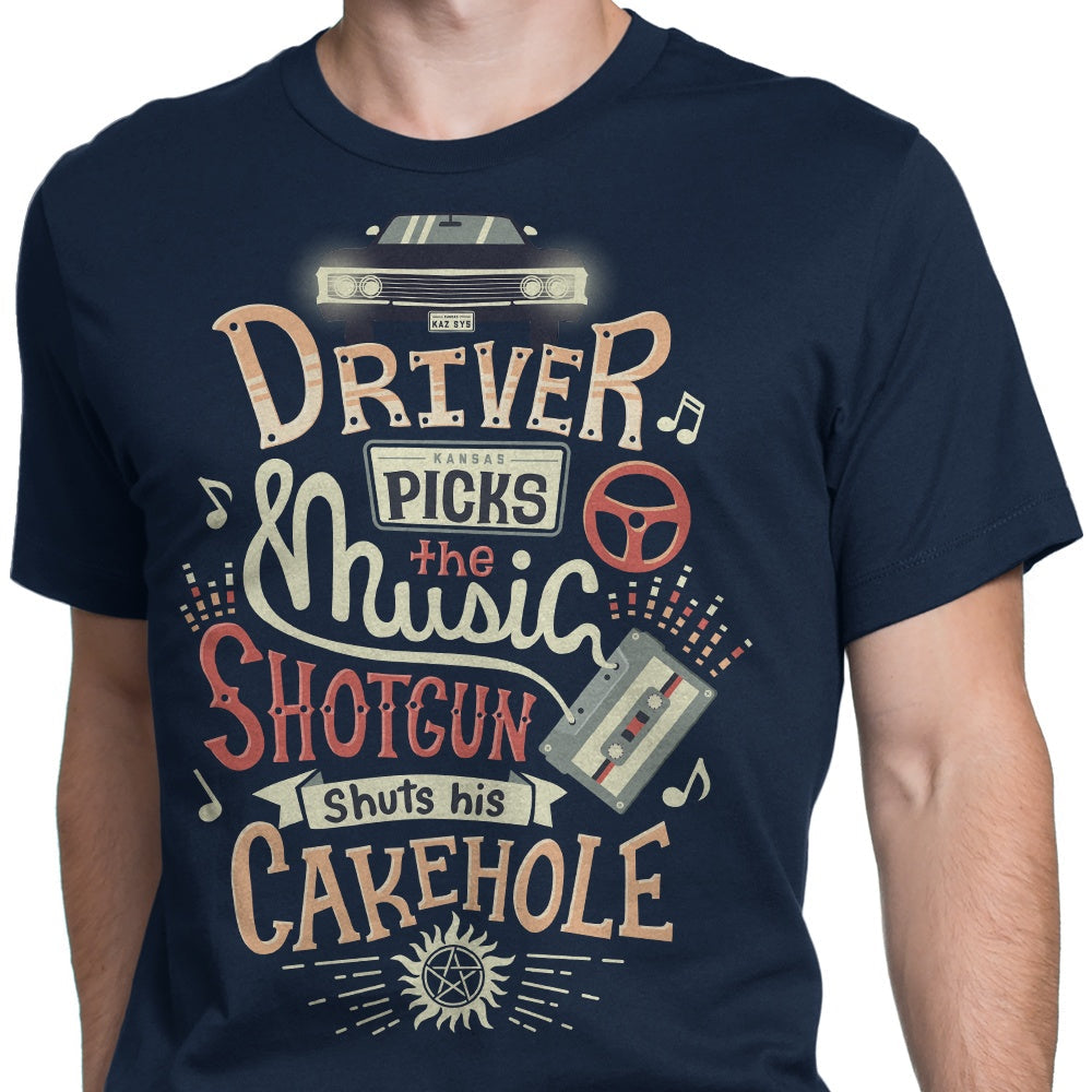 Driver Picks the Music - Men's Apparel T-Shirts, Hoodie, Sweatshirt | CiraTrend.com (Image 4)