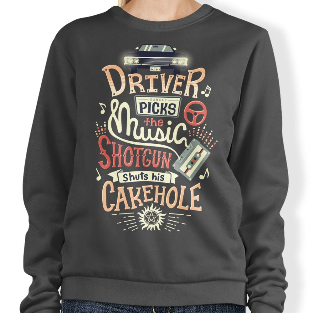 Driver Picks the Music - Sweatshirt T-Shirts, Hoodie | CiraTrend.com (Image 4)