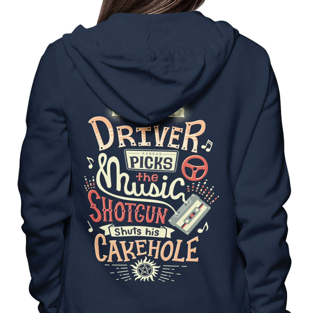 Driver Picks the Music - Hoodie T-Shirts, Sweatshirt | CiraTrend.com (Image 3)