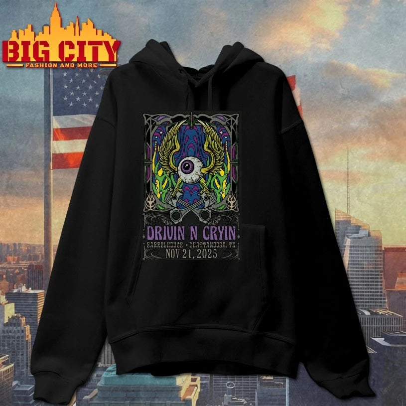 Drivin N Cryin 11-21-2025 Chattanooga TN Poster shirt