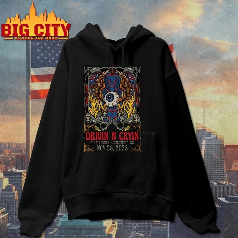 Drivin N Cryin Nov 28 2025 In Columbia SC Poster shirt