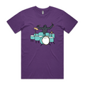 Drumming Gorilla Tee Hoodie, Sweatshirt | CiraTrend.com (Image 1)