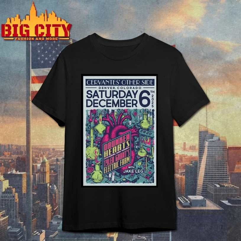 Drunken Hearts Cervantes’ Other Side In Denver CO Dec 6 2025 Poster shirt