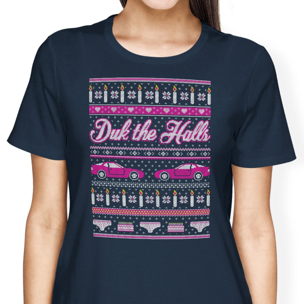 Duk the Halls - Women's Apparel T-Shirts, Hoodie, Sweatshirt | CiraTrend.com (Image 4)