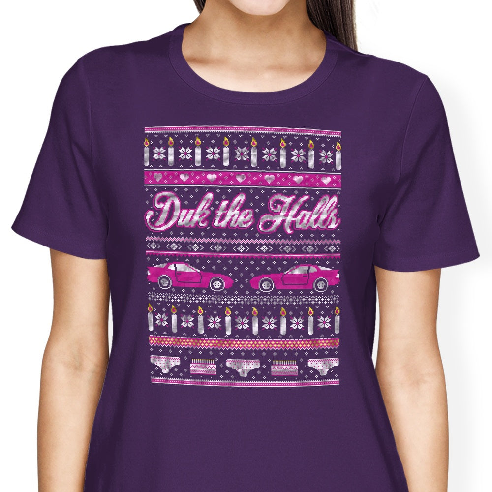 Duk the Halls - Women's Apparel T-Shirts, Hoodie, Sweatshirt | CiraTrend.com (Image 5)