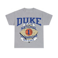 Duke Nation Champions Back to Back T-Shirt, Retro Style Classic Basketball Fan Apparel, Sport Shirt, Graphic Shirt for...