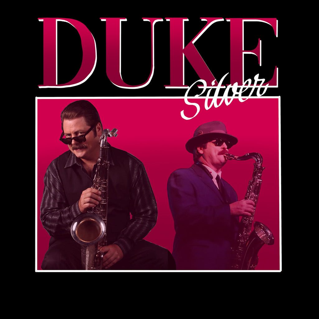 Duke Silver Retro Tee Hoodie, Sweatshirt | CiraTrend.com (Image 2)