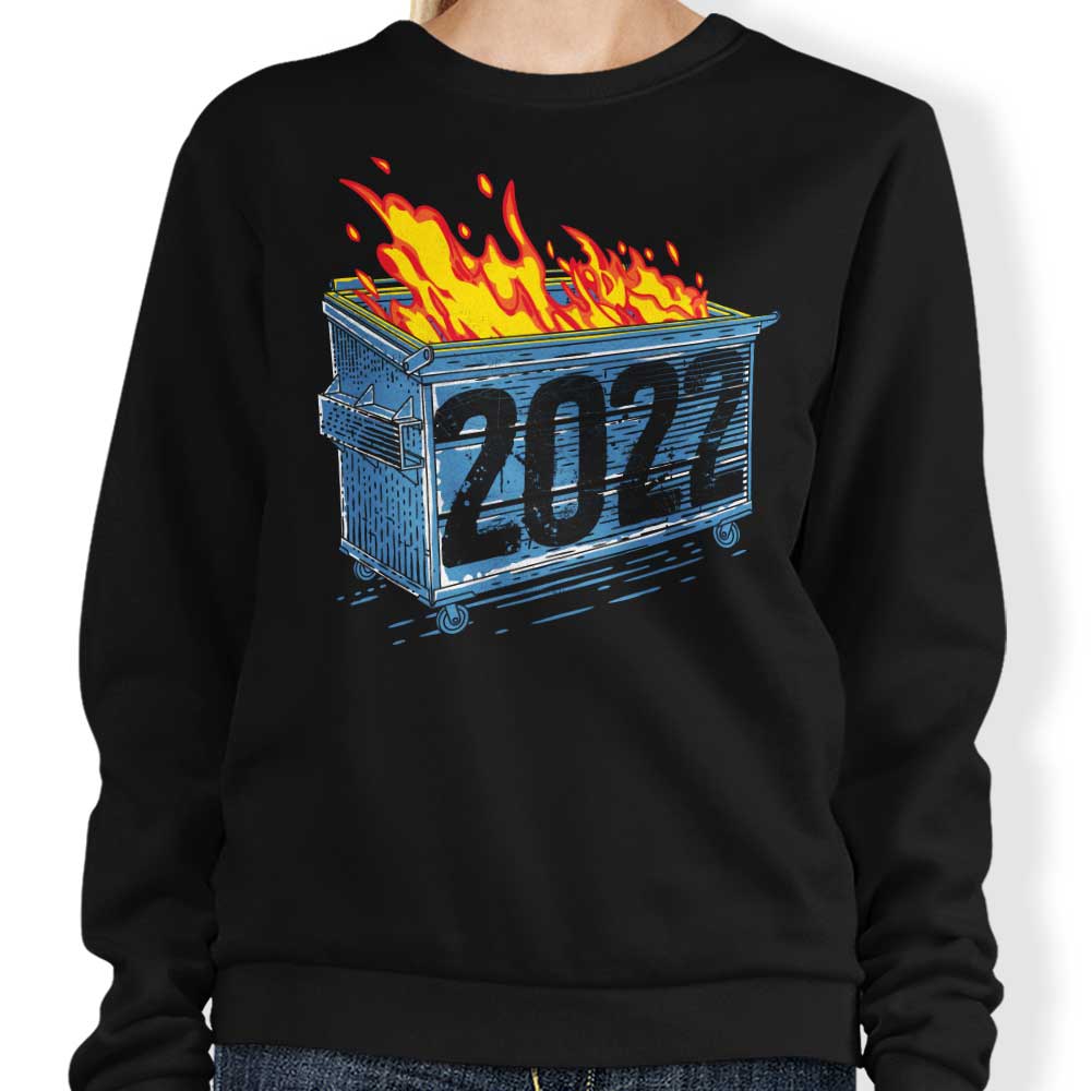 Dumpster Fire '22 - Sweatshirt T-Shirts, Hoodie | CiraTrend.com (Image 1)