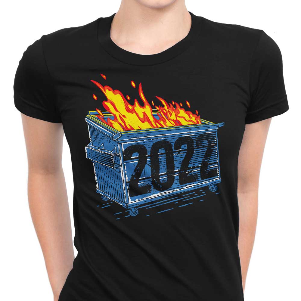 Dumpster Fire '22 - Women's Apparel T-Shirts, Hoodie, Sweatshirt | CiraTrend.com (Image 1)