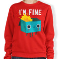 Dumpster is Fine - Sweatshirt T-Shirts, Hoodie | CiraTrend.com (Image 1)
